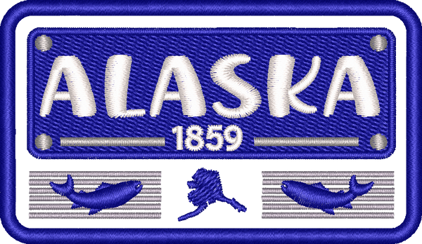 AK State Plate