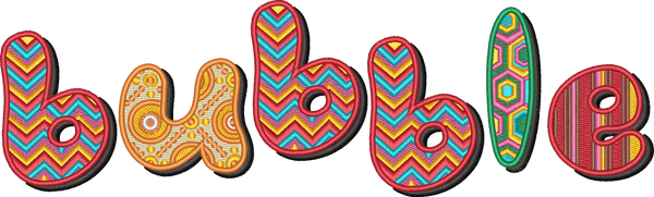 Bubble Font 1