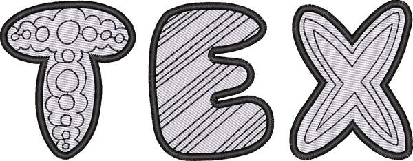 Texture Font 1