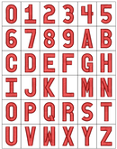 3D Foam Block Font 1 Color — Full Alphabet