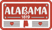 AL State Plate