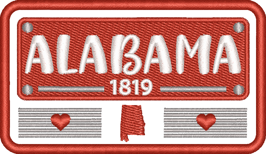 AL State Plate
