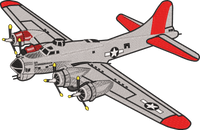 Airplane B17 BOMBER