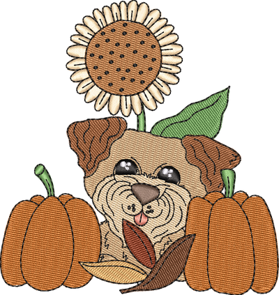 Autumn Dog