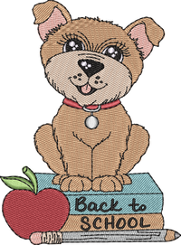 Back To School Dog