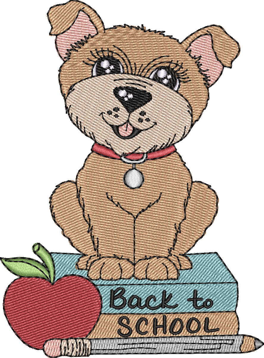 Back To School Dog
