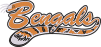 Bengals Mascot Tail — embroidery design preview
