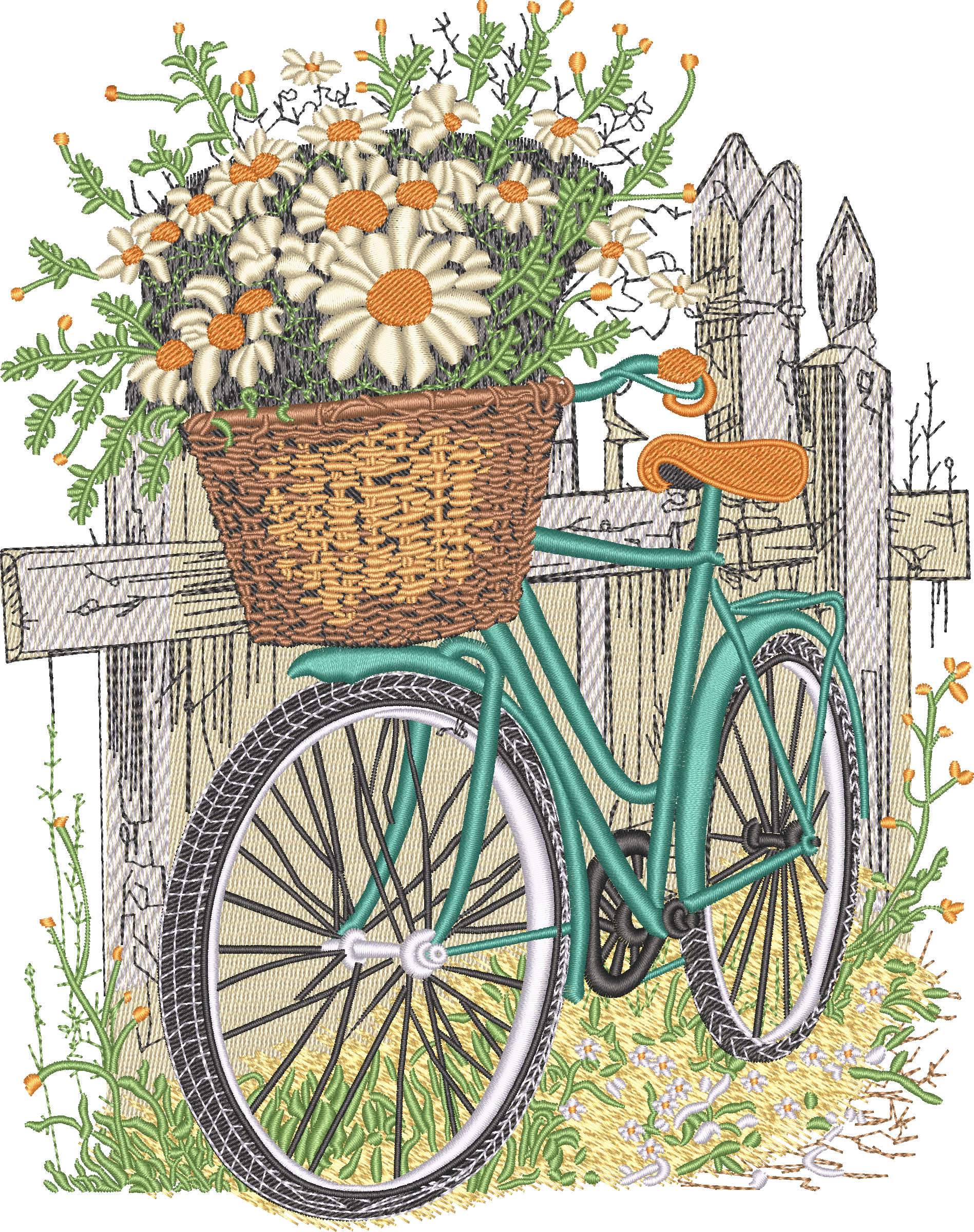 Bike Basket Fence