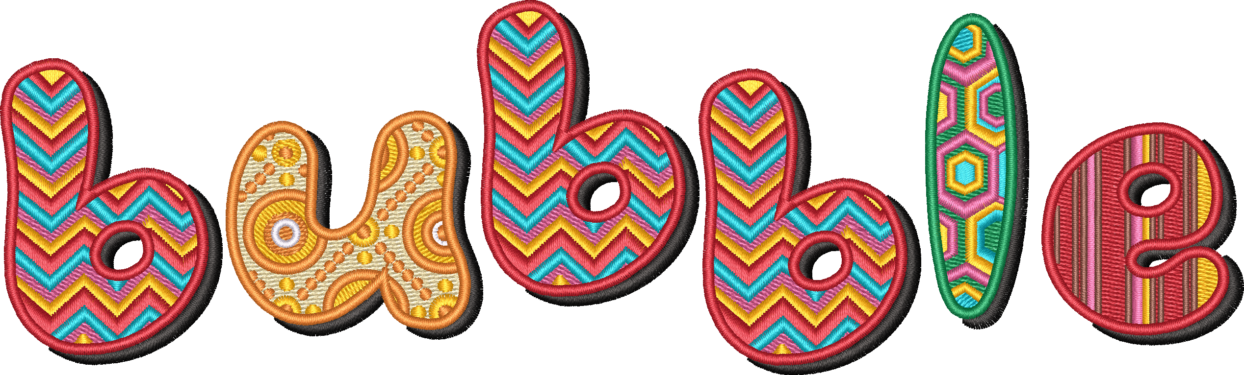 Bubble Font 1