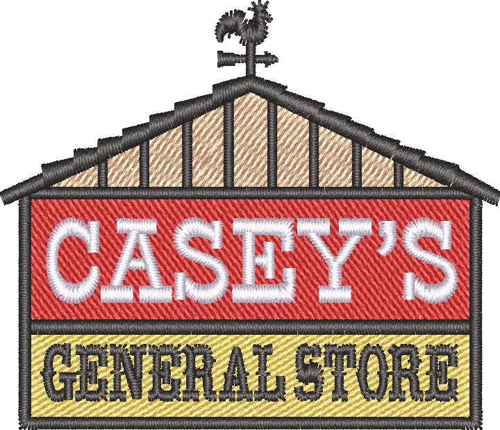 Caseys embroidery design preview
