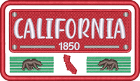 CA State Plate