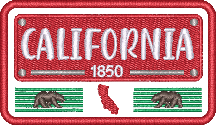 CA State Plate