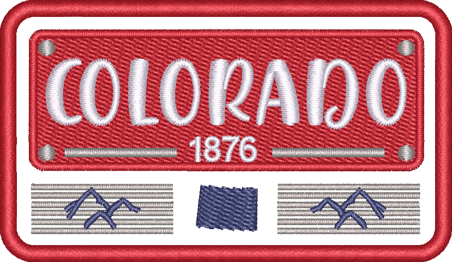 CO State Plate