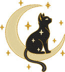 Cat Moon Stars