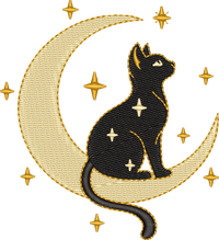 Cat Moon Stars