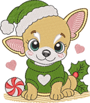 Christmas Puppies Chihuahua 2