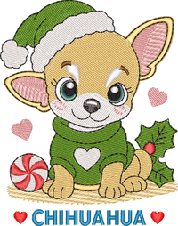 Christmas Puppies Chihuahua