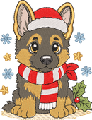 Christmas Puppies German Shepherd 2