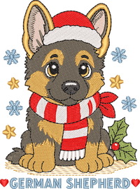 Christmas Puppies German Shepherd