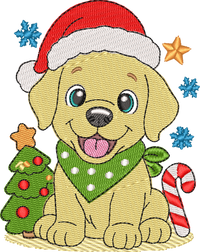 Christmas Puppies Labrador Retriever 2