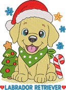 Christmas Puppies Labrador Retriever