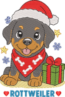 Christmas Puppies Rottweiler