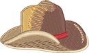 Cowboy Hat 1 embroidery design
