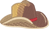 Cowboy Hat 1 embroidery design