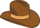 Cowboy Hat embroidery design