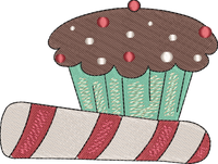 Cupcake Candycane1