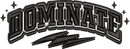 Dominate 3D Puff Foam embroidery design preview
