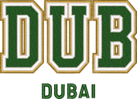 Dubai City Cap embroidery design preview