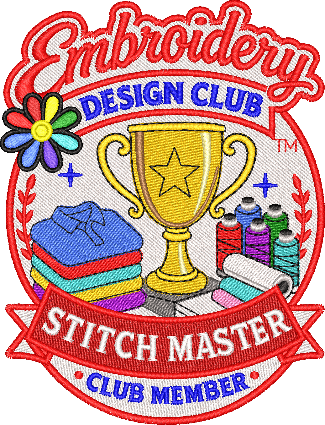 Stitch Master Club Member Badge