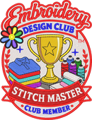 Stitch Master Club Member Badge