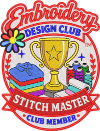 Stitch Master Club Member Badge