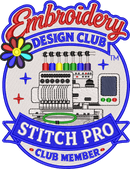 Stitch Pro Club Member Badge