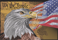 FLAG BALD EAGLE