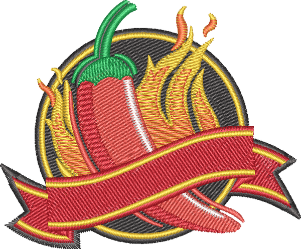 Flaming Pepper Banner