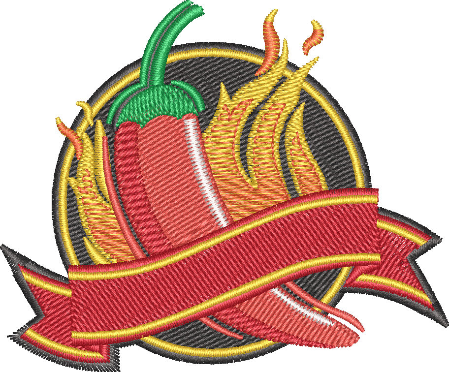 Flaming Pepper Banner