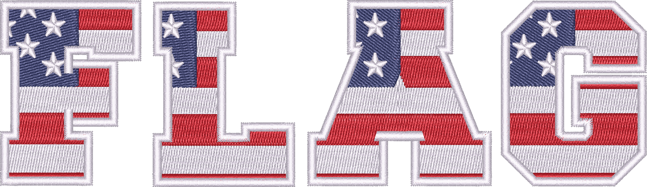 Flag Font 1