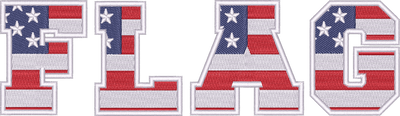 Flag Font 1