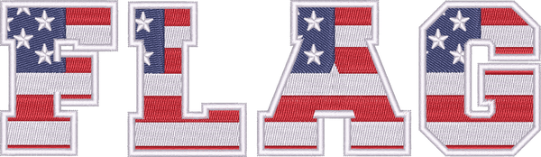 Flag Font 1