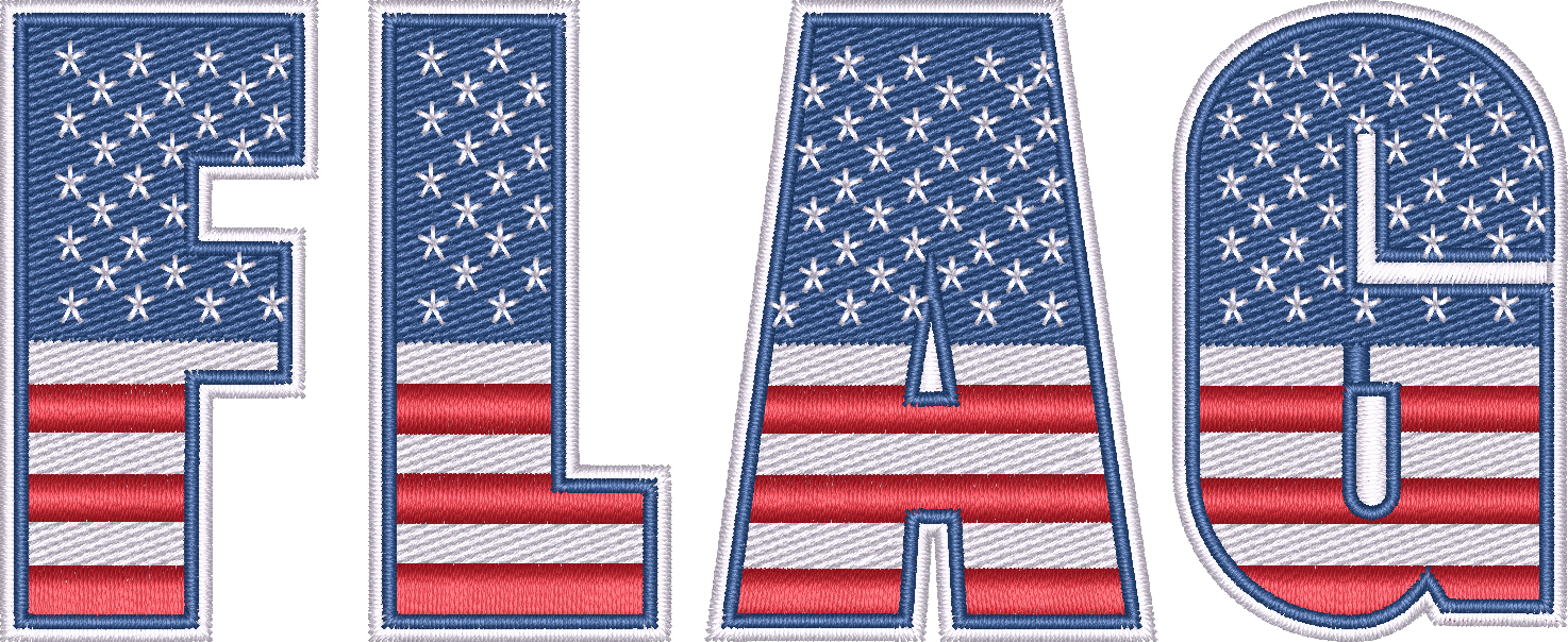 Flag Font 2