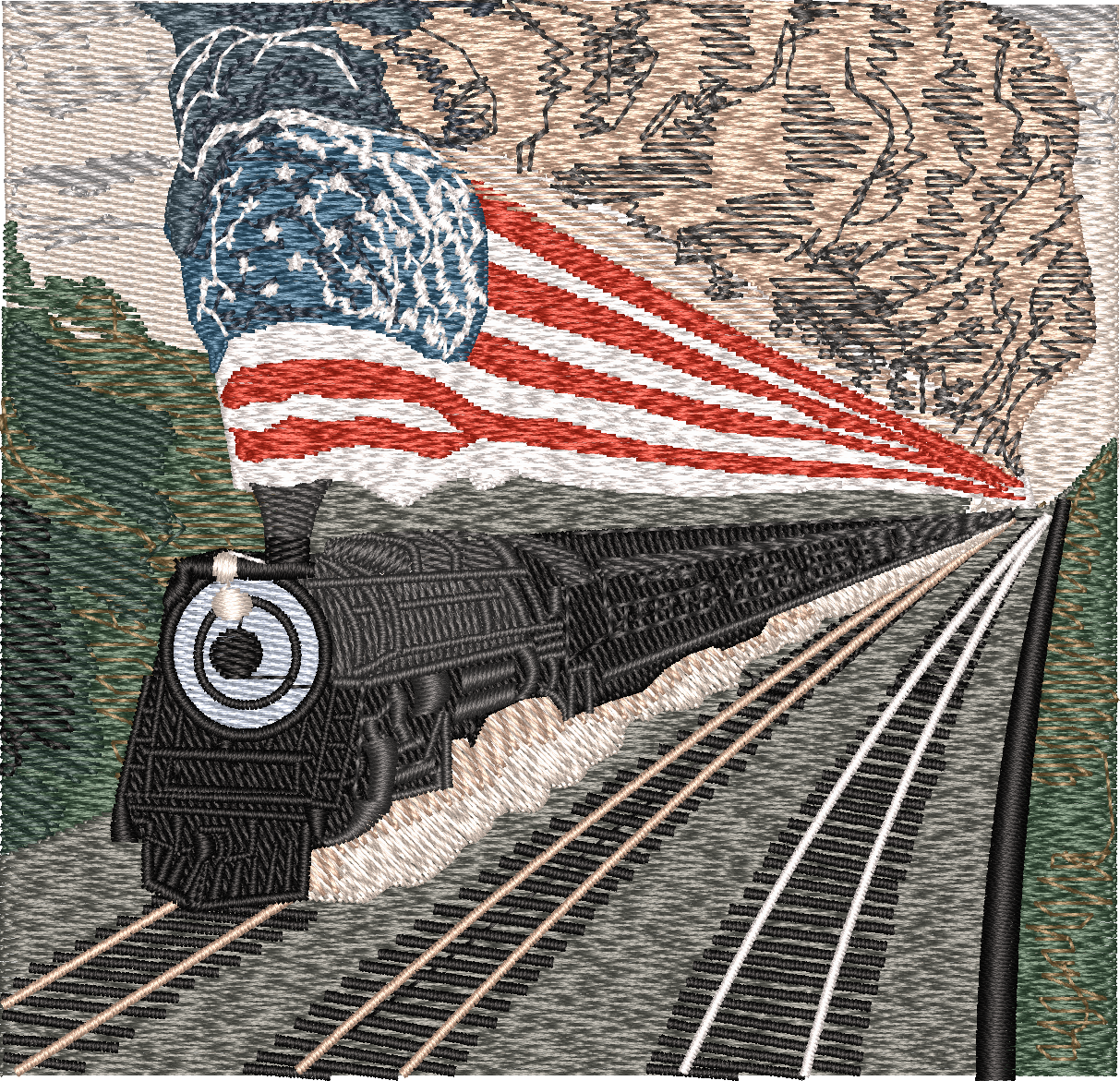 Flag Train