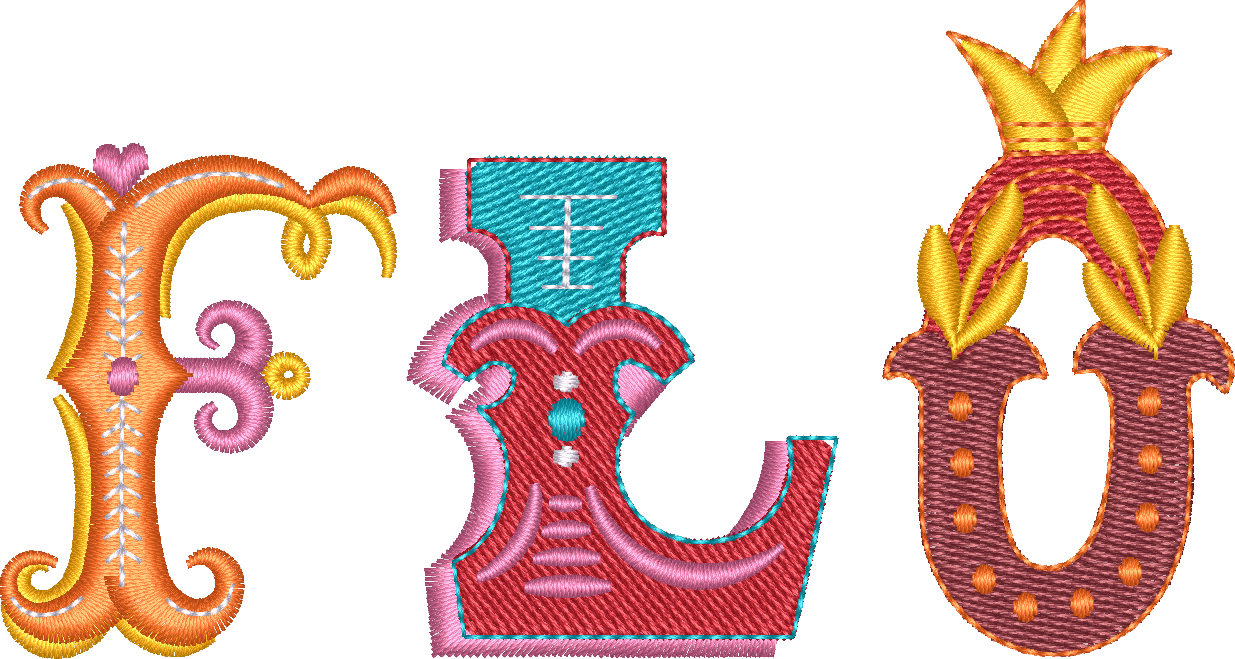 Floral Font 1