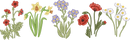 Flowers2 Full Front embroidery design preview
