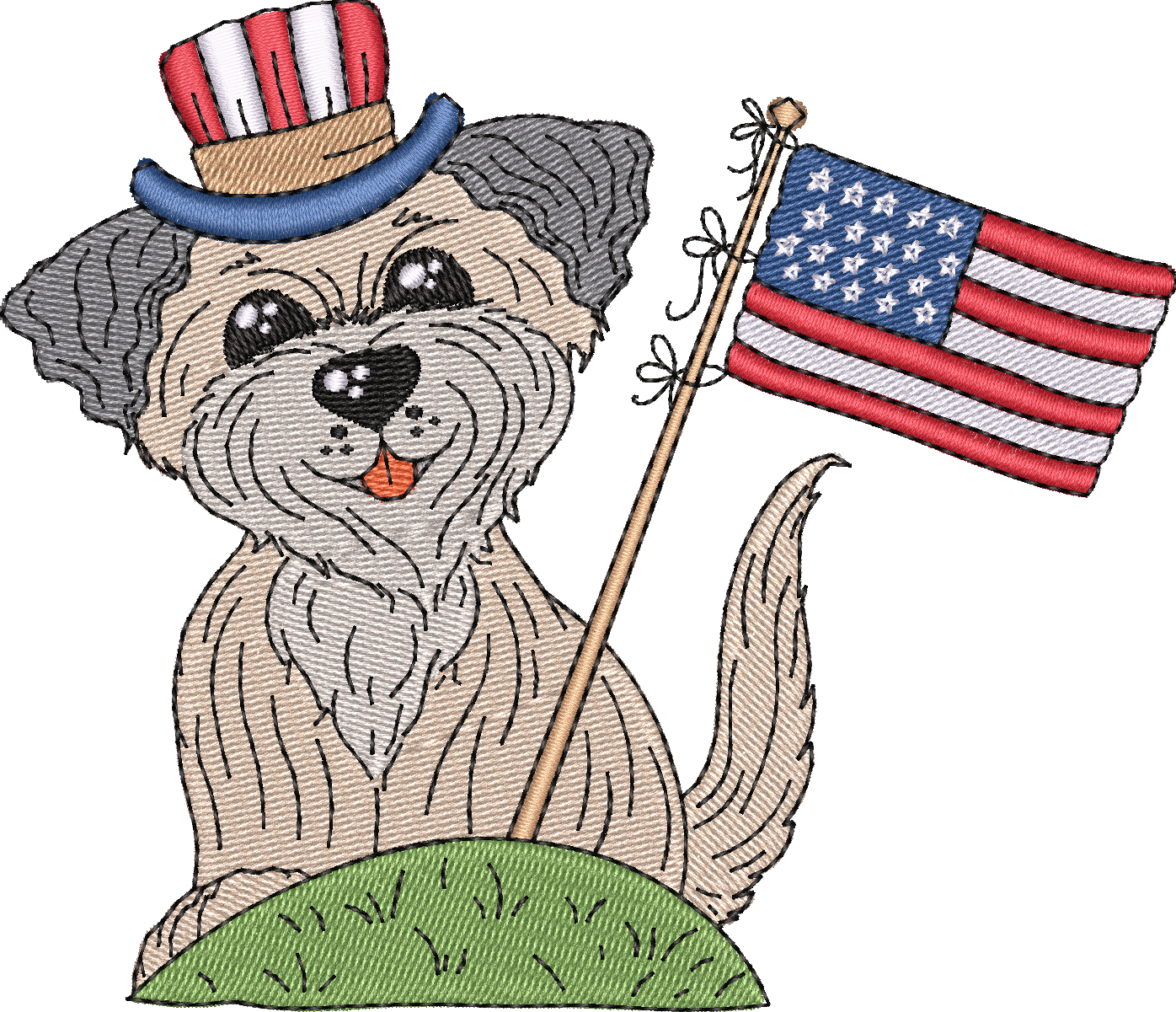 Forth Of July Dog