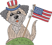 Forth Of July Dog