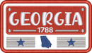 GA State Plate