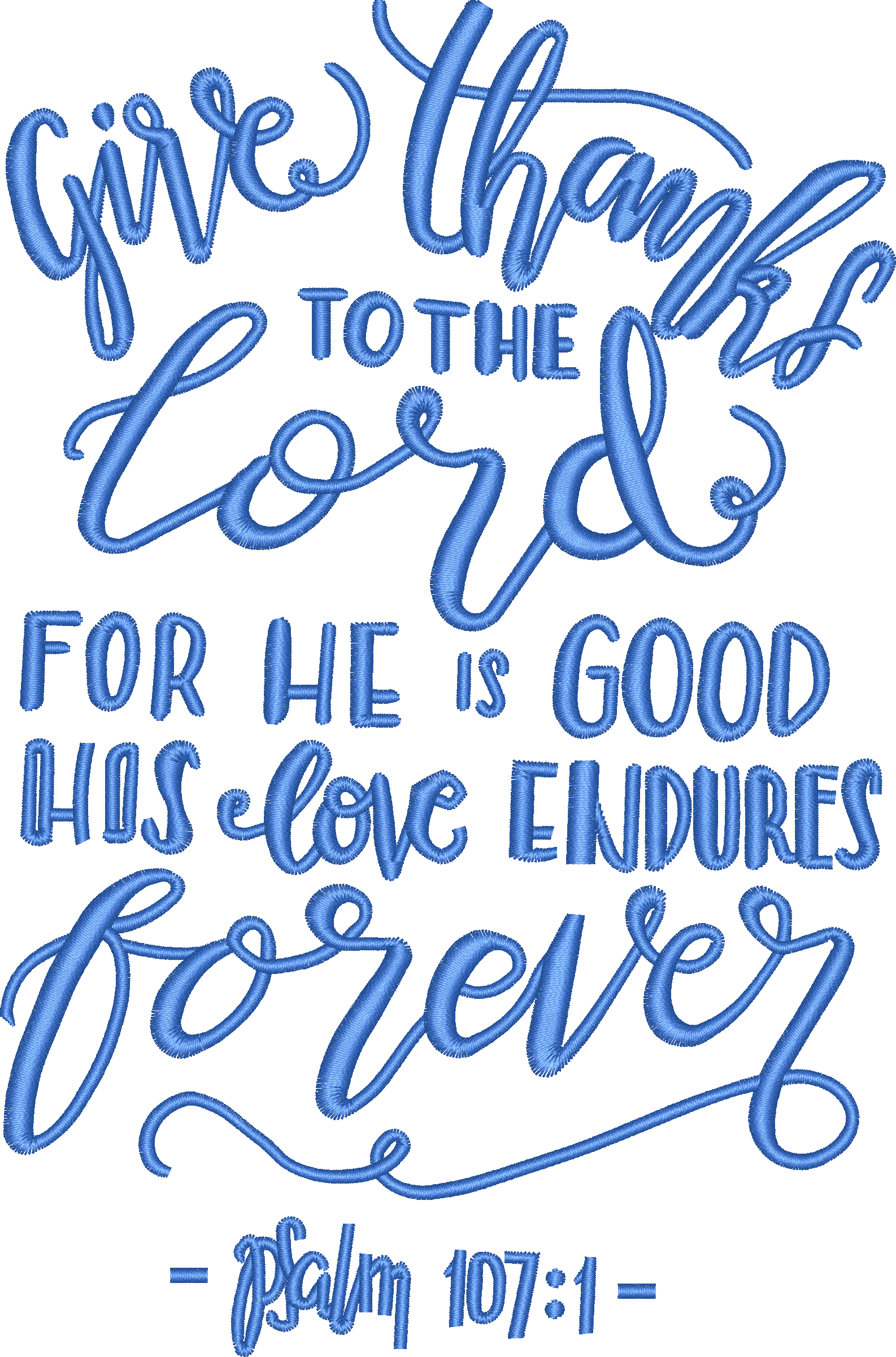 GIVE THX LORD